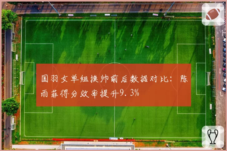 国羽女单组换帅前后数据对比：陈雨菲得分效率提升9.3%